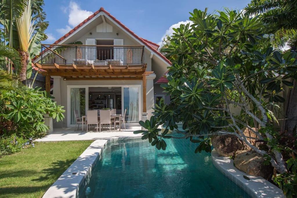 Beachfront Villa Charmant With Private Pool Koh Samui Esterno foto