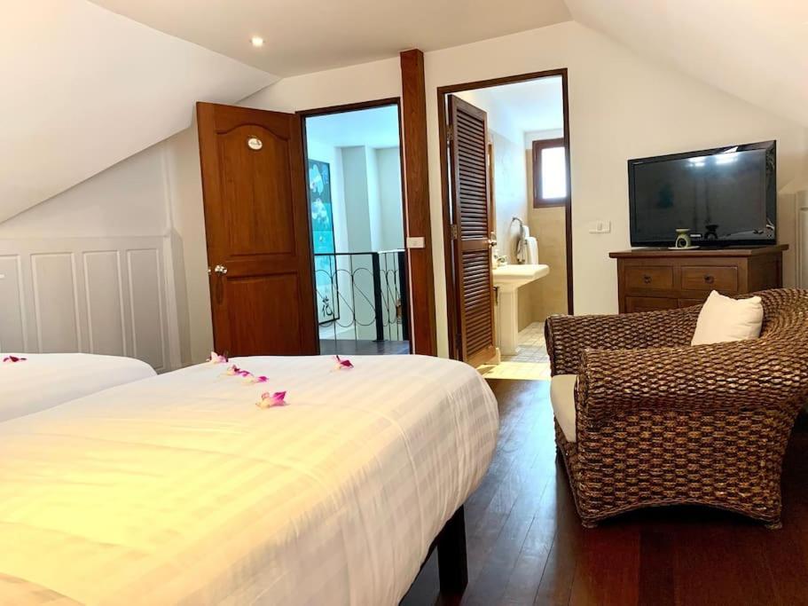 Beachfront Villa Charmant With Private Pool Koh Samui Esterno foto