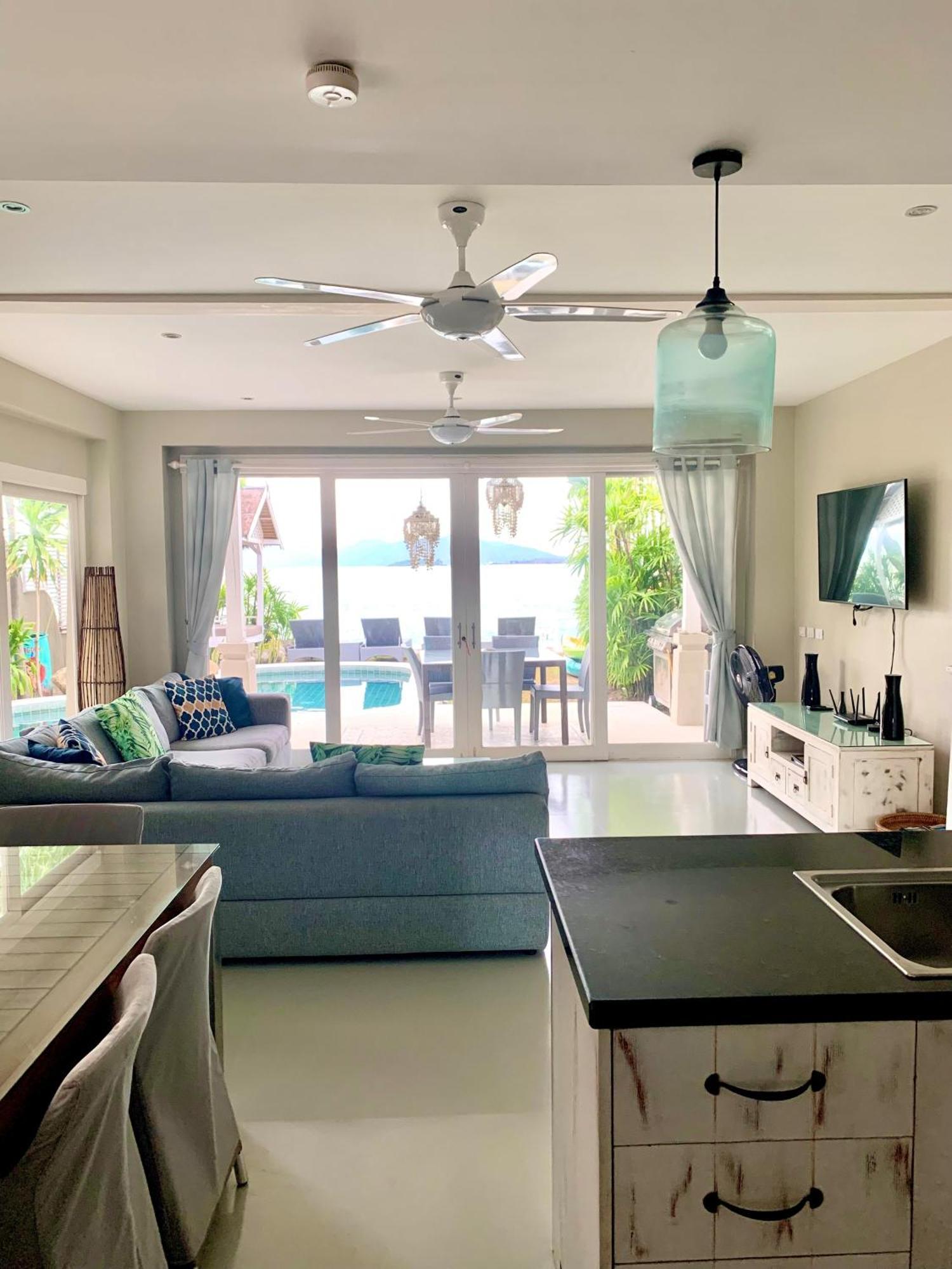 Beachfront Villa Charmant With Private Pool Koh Samui Esterno foto
